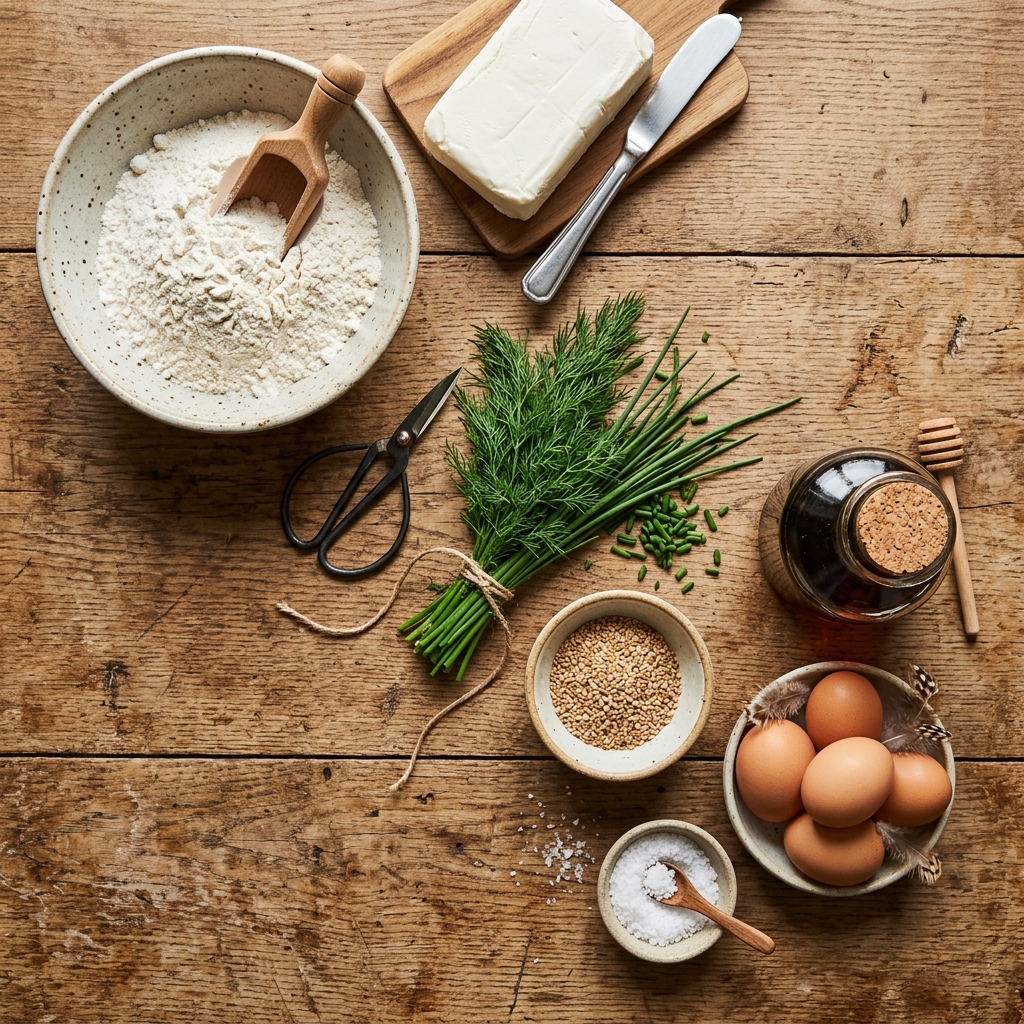 Fresh baking ingredients