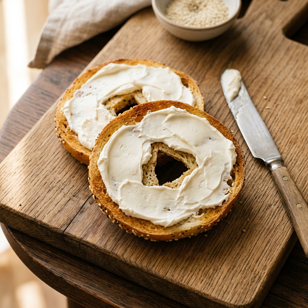 Classic Cream Cheese Bagel